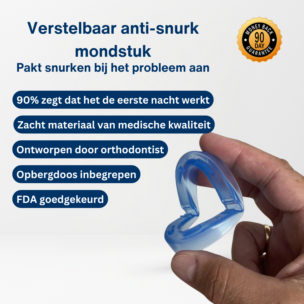 Het Stille Anti-Snurk Mondstuk